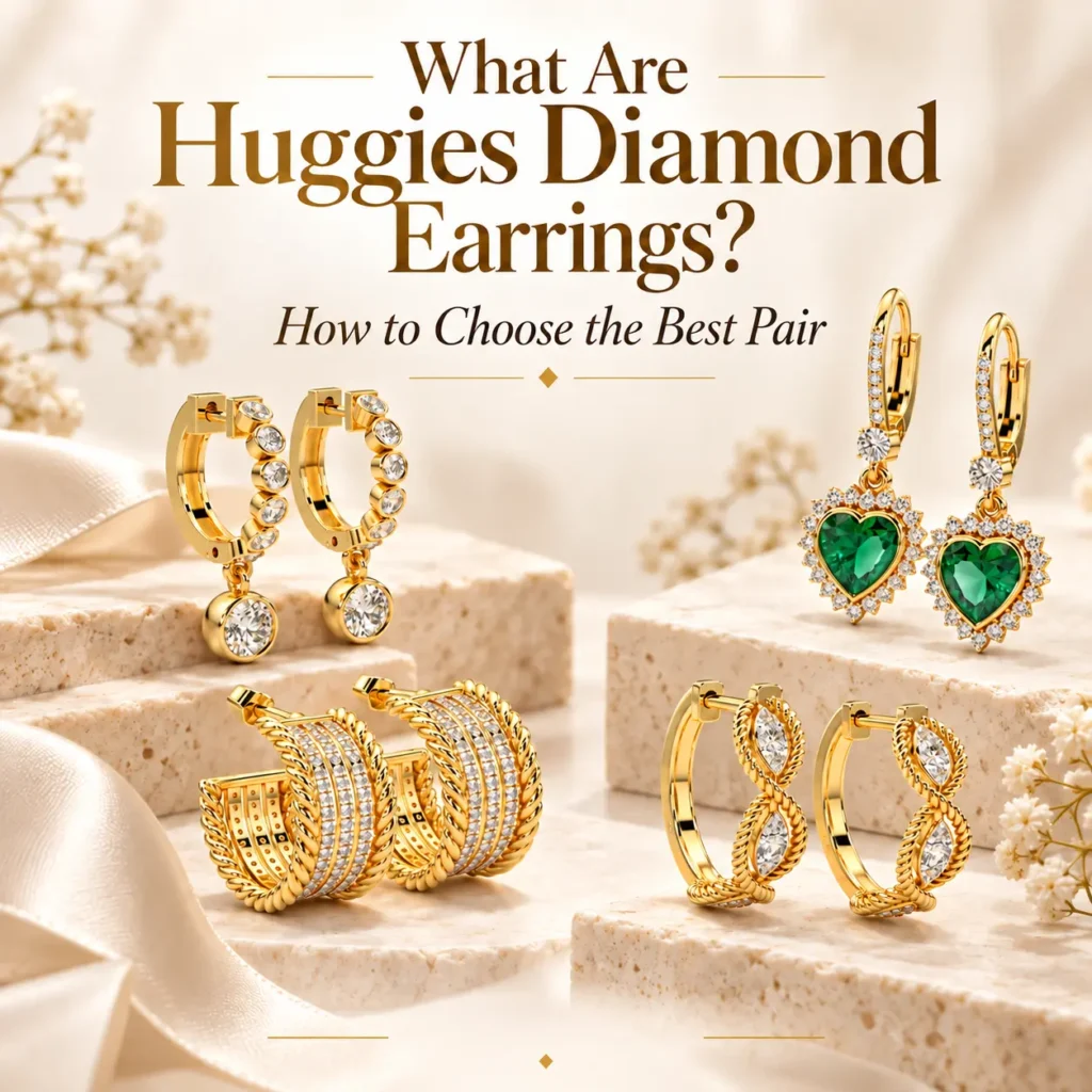 Huggies Diamond Earrings