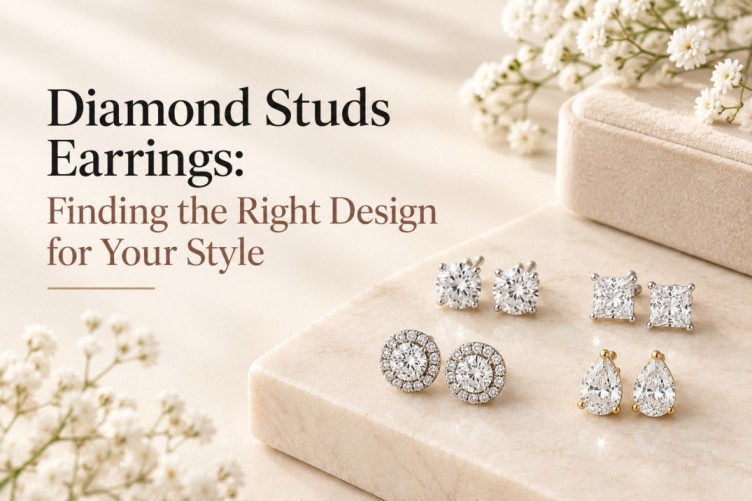 Diamond Studs Earrings
