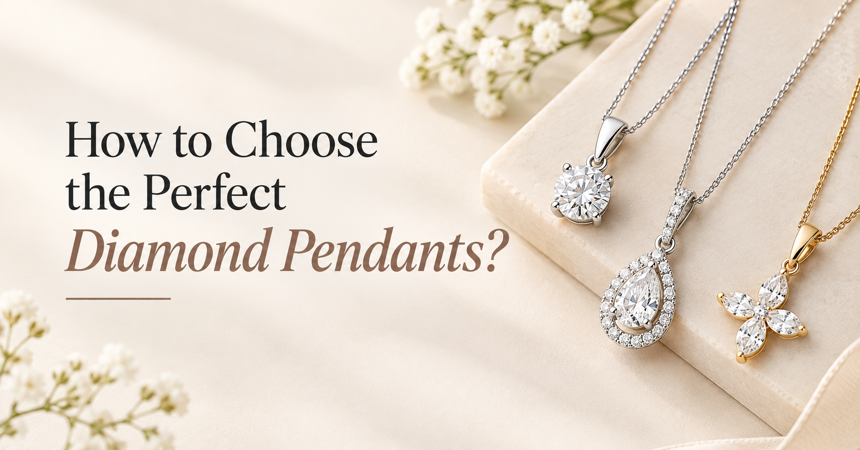 How to Choose the Perfect Diamond Pendants?
